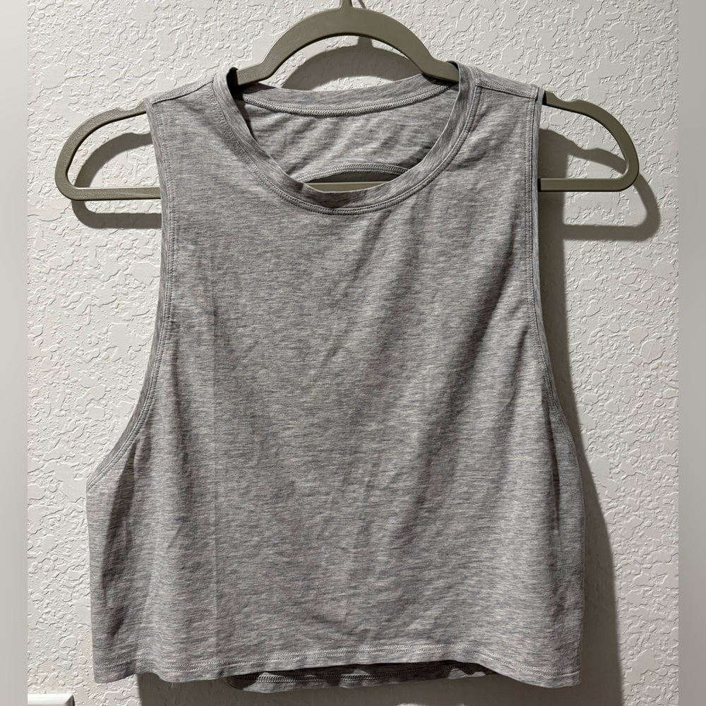 lululemon athletica Gray Muscle Tee